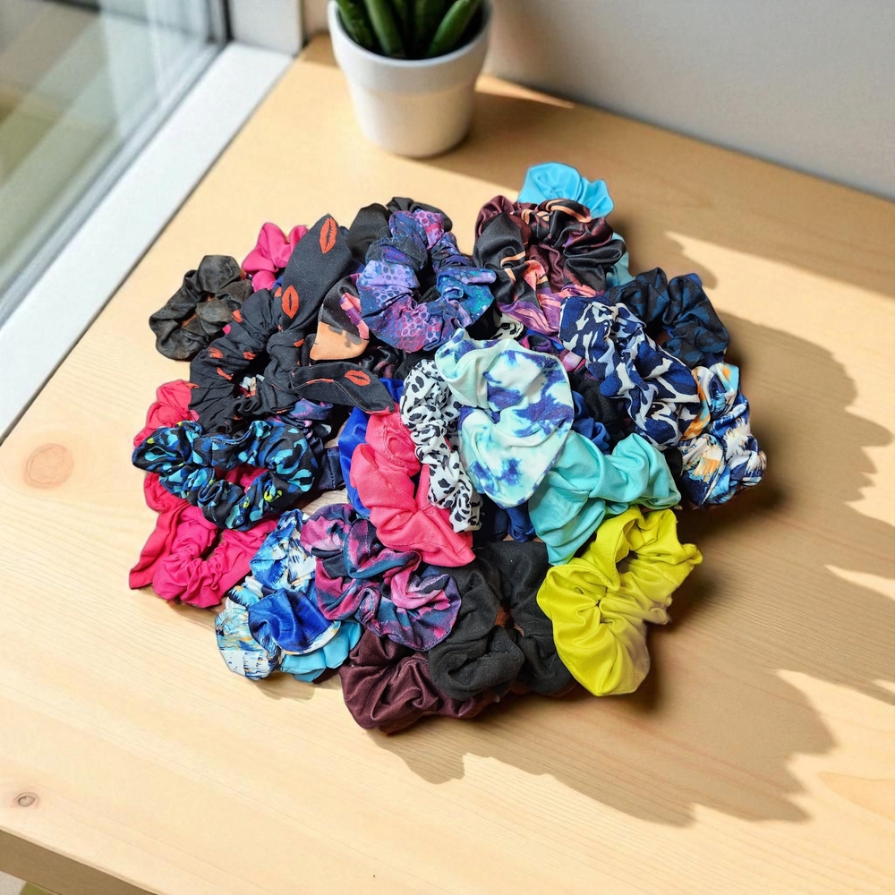 45 Lane Bryant/Liv Active Multicolor Hair Scrunchies Collection